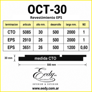 Revestimiento OCT-30