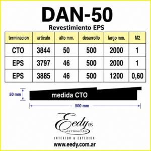 Revestimiento DAN-50