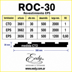 Revestimiento ROC-30