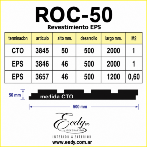 Revestimiento ROC-50