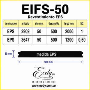 Revestimiento EIF-50